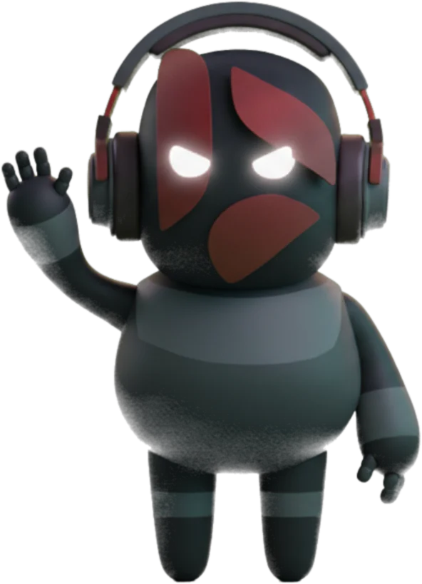 Beta Ads mascot waving hello