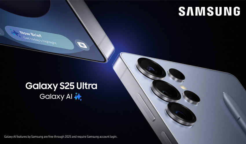 Samsung Galaxy S25 Ultra campaign banner